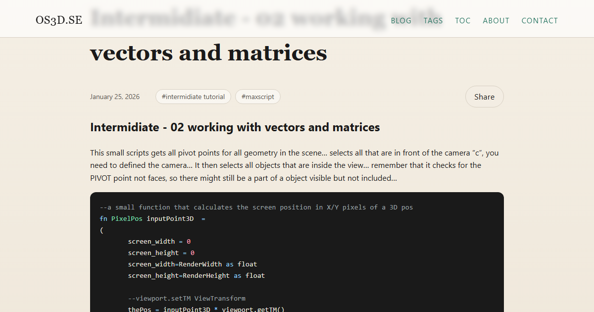 Preview of Intermidiate - 02 working with vectors and matrices
